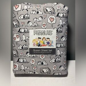 Peanuts Queen Sheet Set